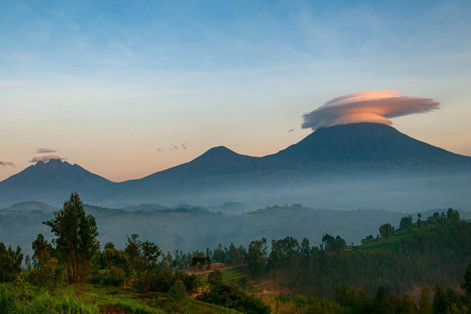 Volcanoes national park rwanda